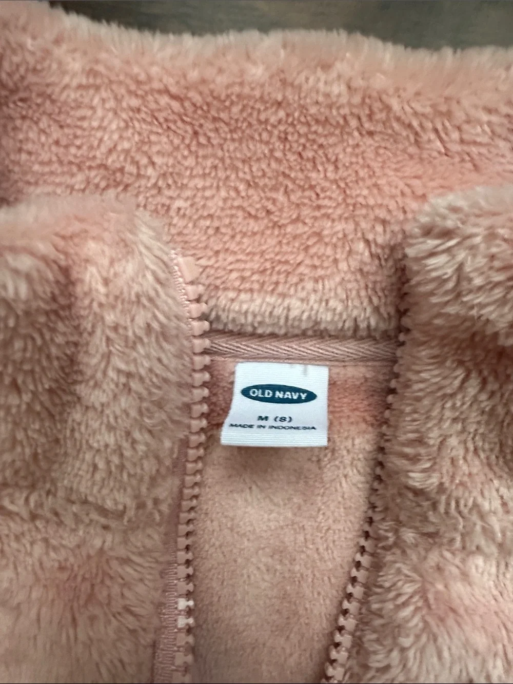 Old Navy Light Pink Waffle Thermal Top